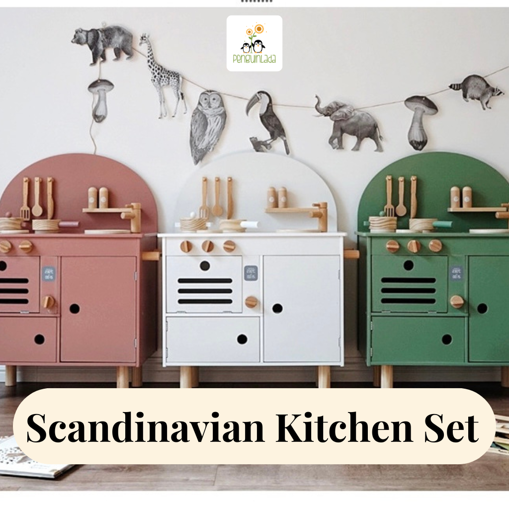 Cute Scandavian Kitchen Set