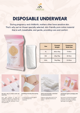 Load image into Gallery viewer, TEN-M Journey 100% Cotton Disposable Panties (4pcs)
