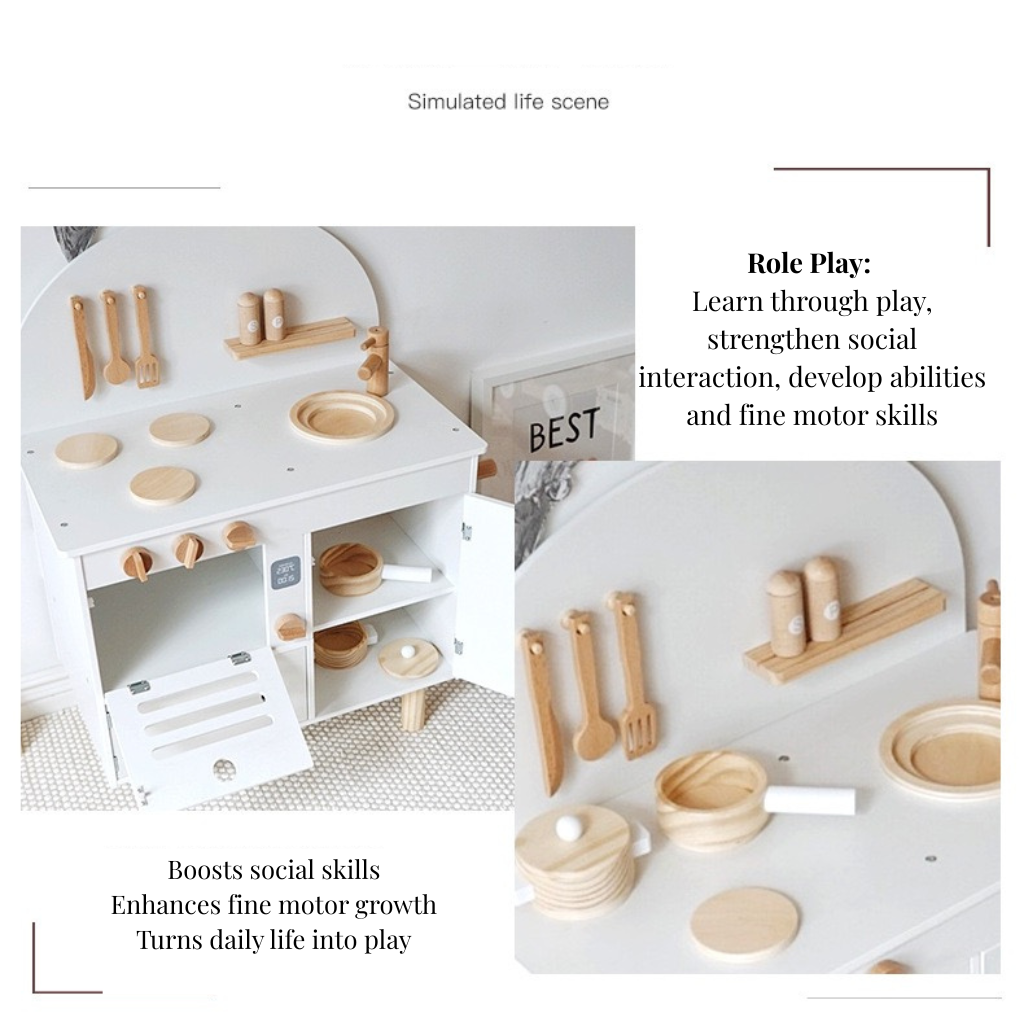 Cute Scandavian Kitchen Set