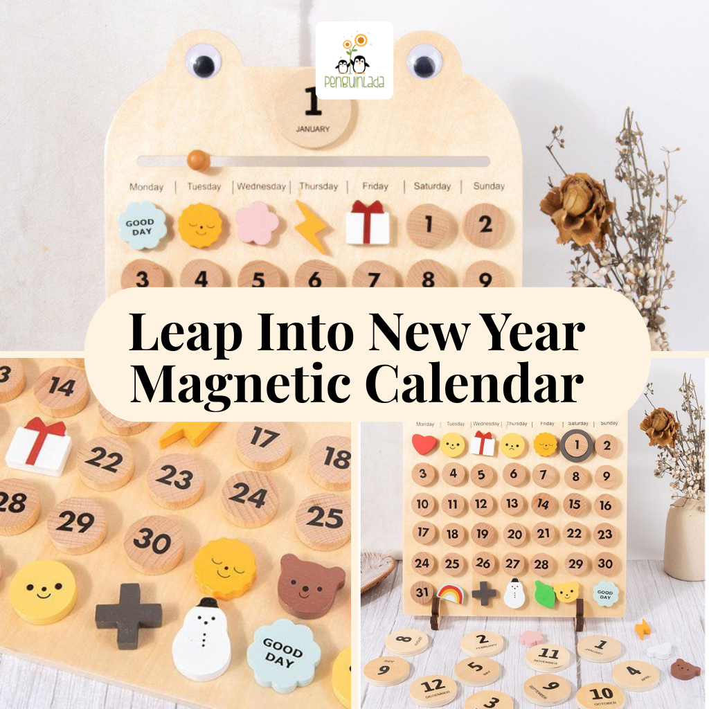 Leap into the New Year Magnetic Calendar