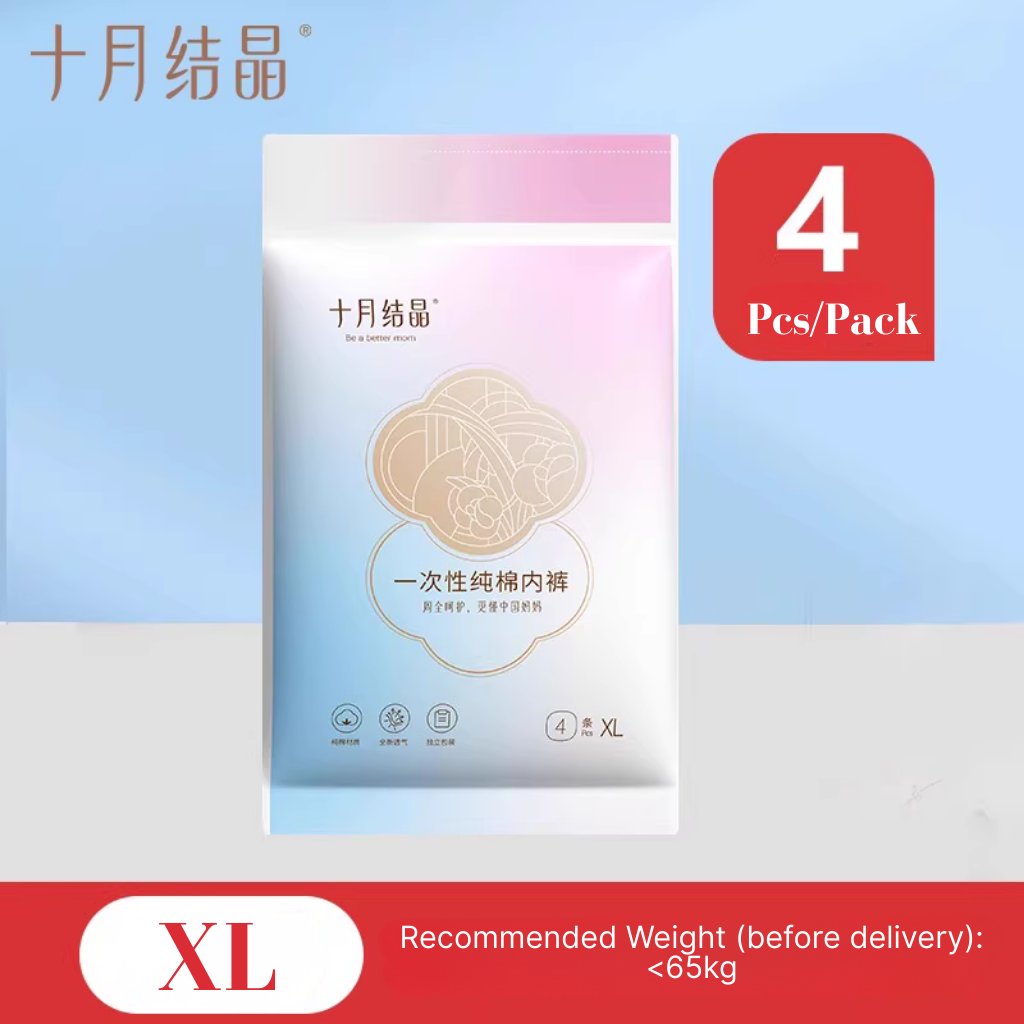 TEN-M Journey 100% Cotton Disposable Panties (4pcs)