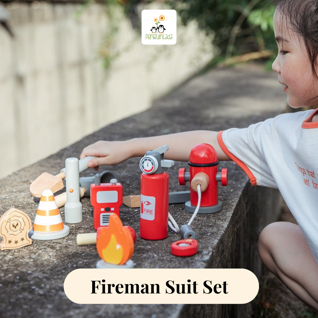 🚒 Fireman Suit Playset 🚒