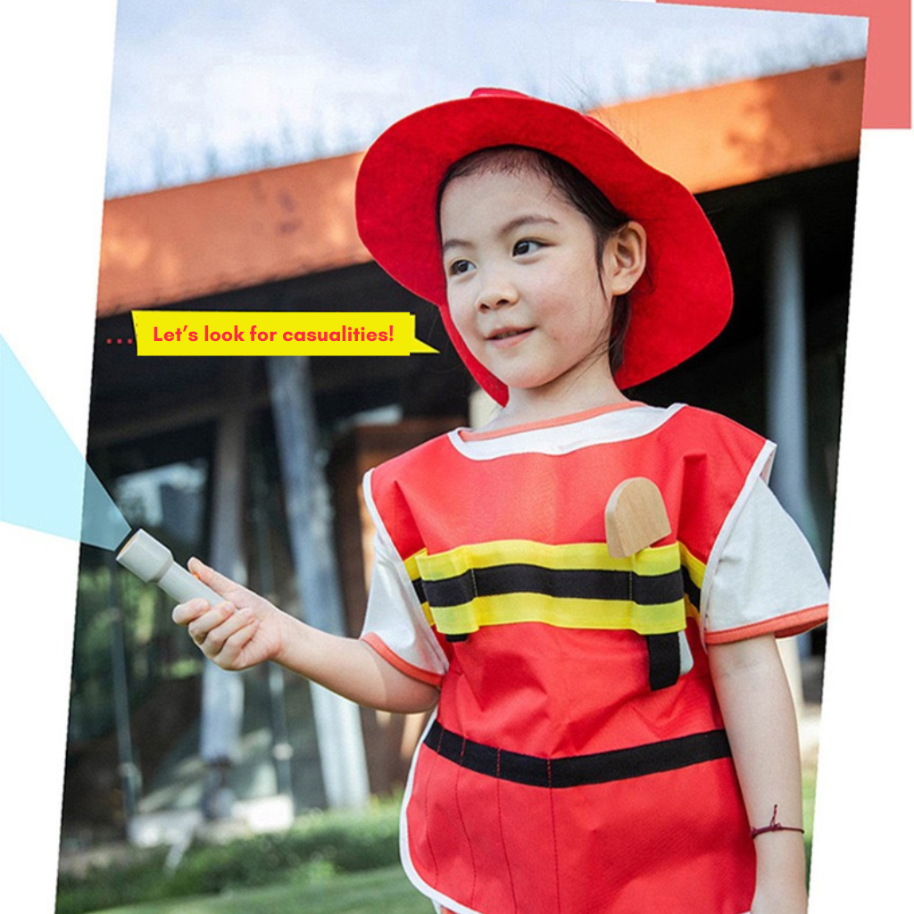 🚒 Fireman Suit Playset 🚒