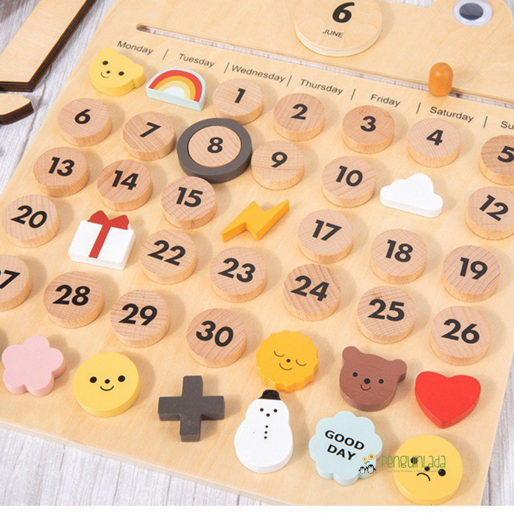 Leap into the New Year Magnetic Calendar