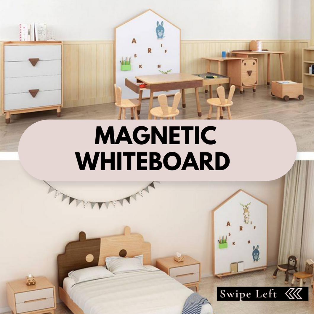 Double Sided WhiteBoard with Lego Base