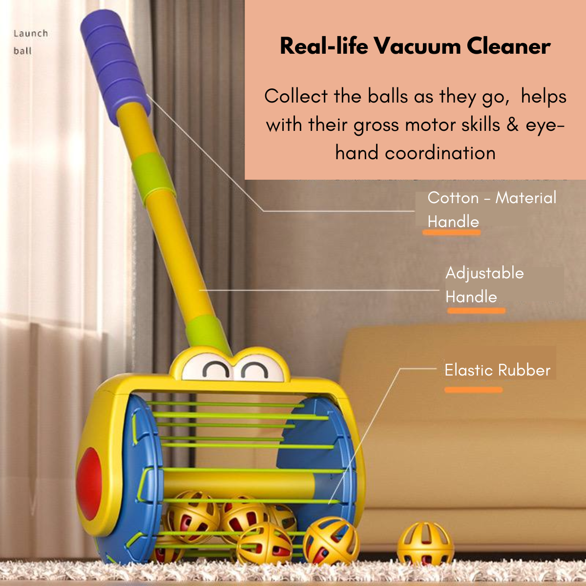 Launch Ball & Vacuum Set