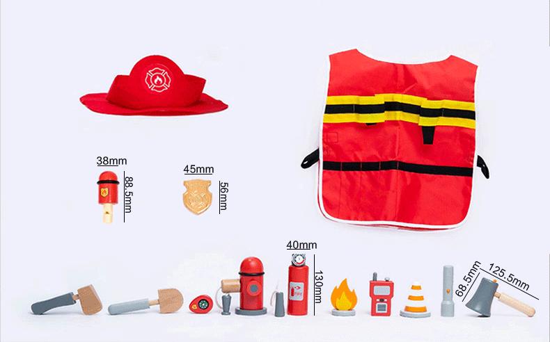 🚒 Fireman Suit Playset 🚒