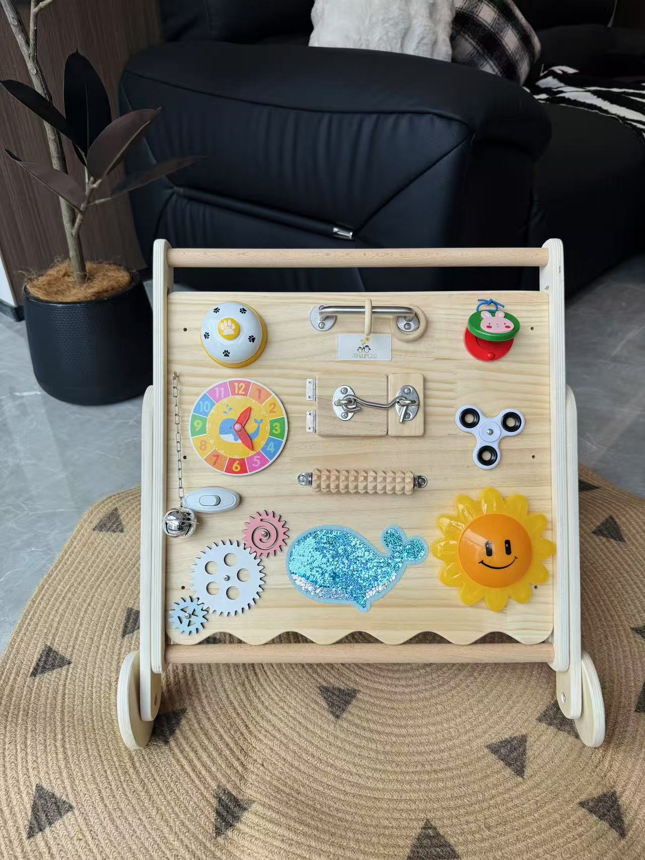 ※Baby Gymax 4-in-1 Foldable Baby Walker with 3-Level Adjustable