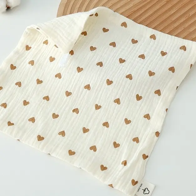 Baby Square Cloth - 100% cotton for feeding or showering - 25cm x25cm