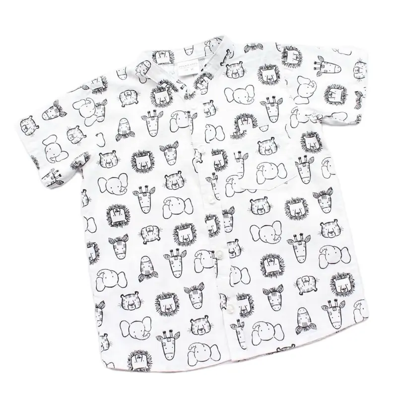 Safari Monochrome - 100% organic cotton - for boys