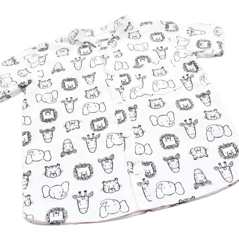 Safari Monochrome - 100% organic cotton - for boys