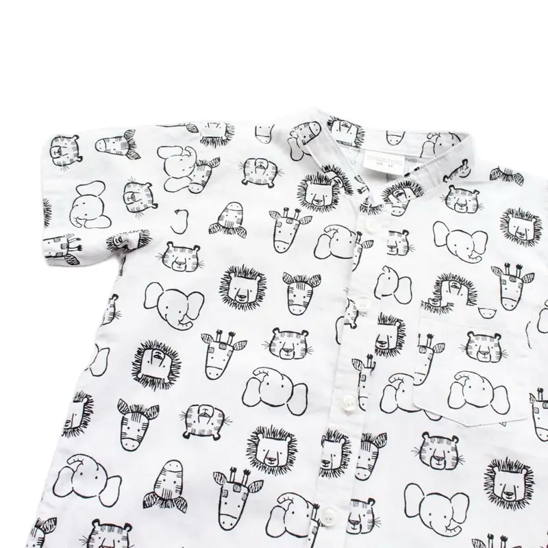 Safari Monochrome - 100% organic cotton - for boys