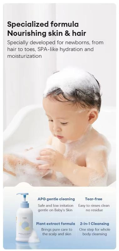 Ten-M Journey Calendula Baby Body Wash & Shampoo