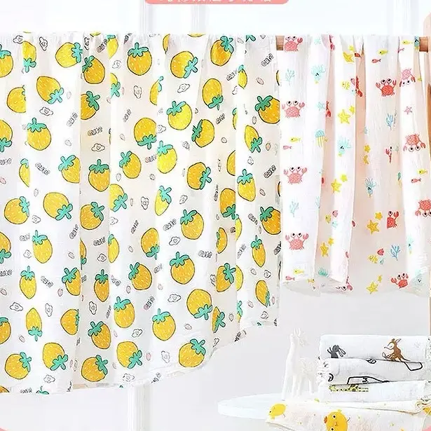 PenguinLada Muslin Swaddle 100% cotton