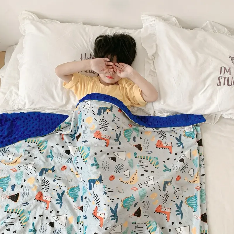 PenguinLada Minky Blanket for Kids