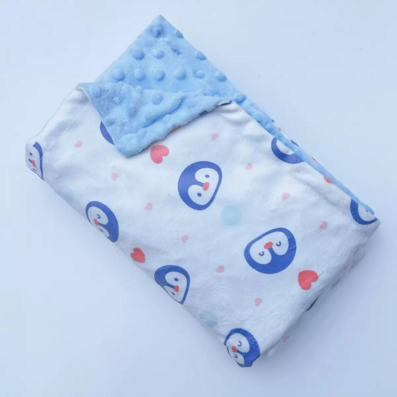 PenguinLada Minky Blanket for Kids