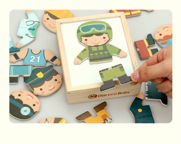 Goryeo Baby Occupational Puzzle