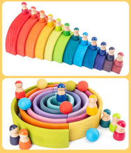 Load image into Gallery viewer, 12pcs Rainbow Mini Man
