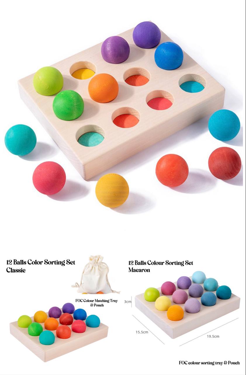 Colour Sorting Tray [Classic/Pastel]