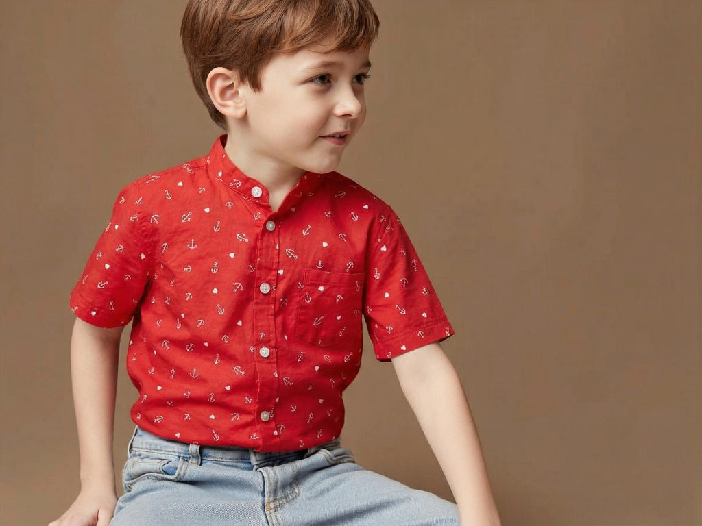 Anchor my Love - 100% organic cotton - for boys