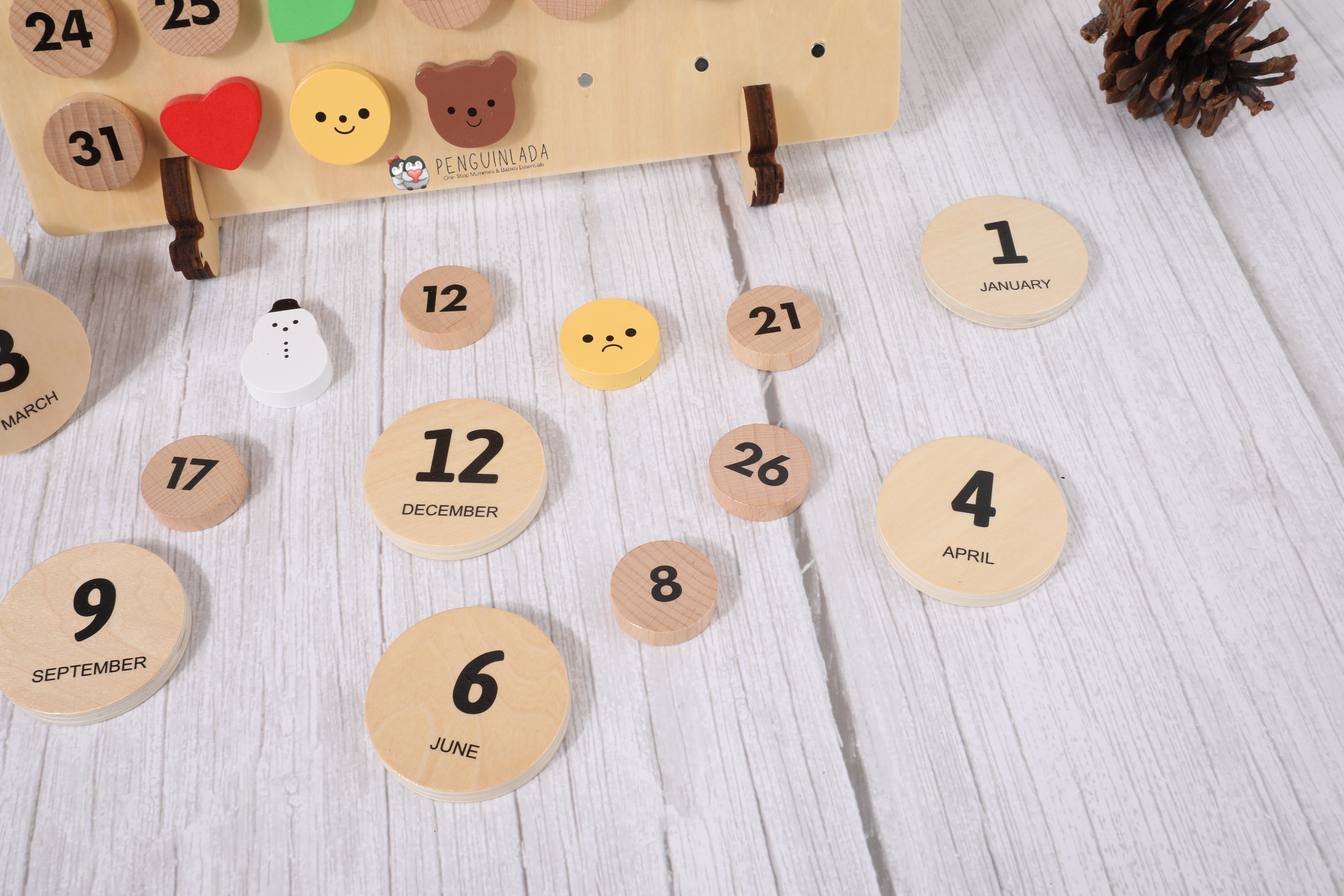 Leap into the New Year Magnetic Calendar
